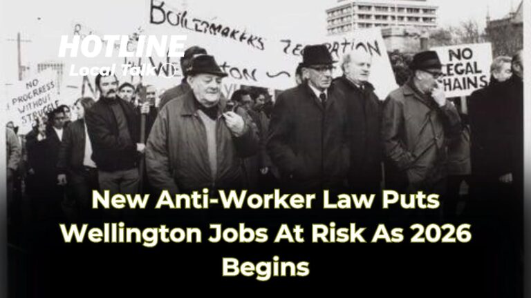 New Anti-Worker Law Puts Wellington Jobs At Risk As 2026 Begins