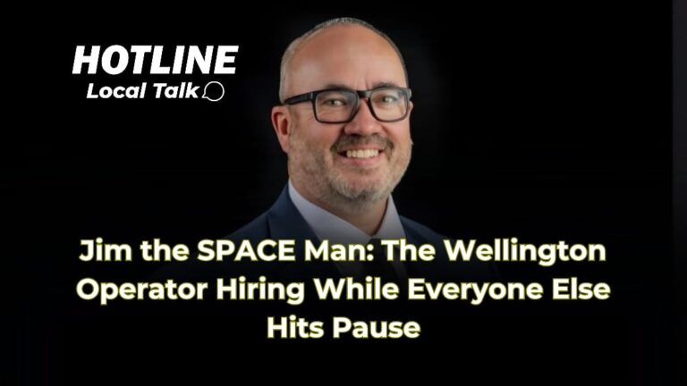 Jim the SPACE Man: The Wellington Operator Hiring While Everyone Else Hits Pause