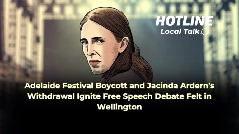 Adelaide Festival Boycott and Jacinda Ardern’s Withdrawal Ignite Free Speech Debate Felt in Wellington